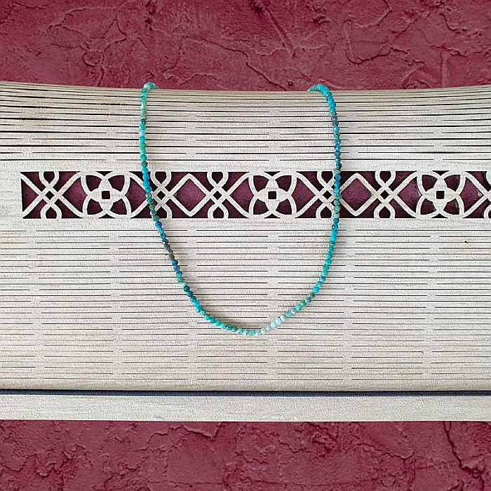 Colier choker Minis pietre semipretioase Crisocola [7]