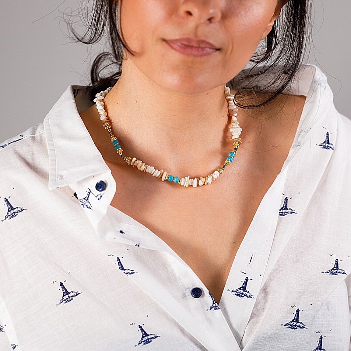 Colier scoici cipsuri Anand, imbratiseaza frumusetea naturii [11]