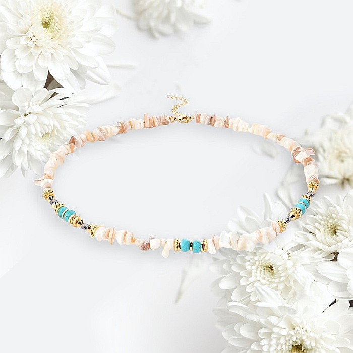 Colier scoici cipsuri Anand, imbratiseaza frumusetea naturii [4]