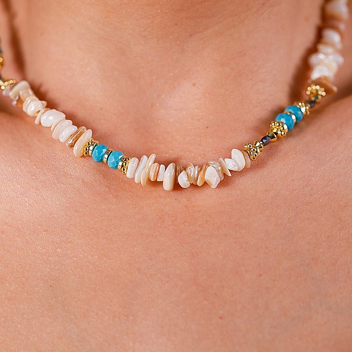 Colier scoici cipsuri Anand, imbratiseaza frumusetea naturii [2]