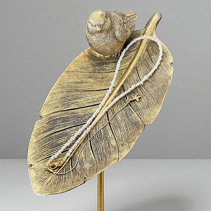 Lant argint elegant din perle de cultura neregulate 2-3mm cu prelungire lant si pandantiv stea de mare [9]