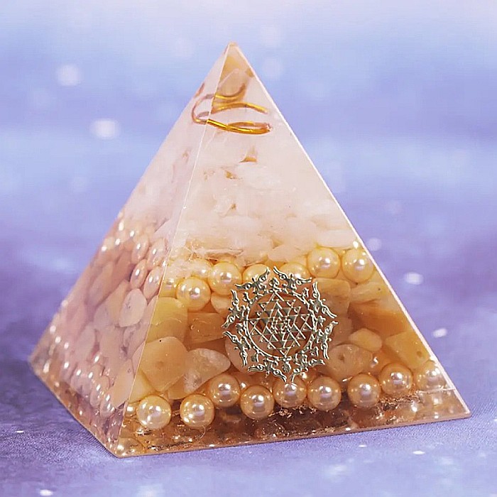 Piramida abundentei si prosperitatii pe toate planurile, Demeter, din Topaz, Perle si Cuart [2]