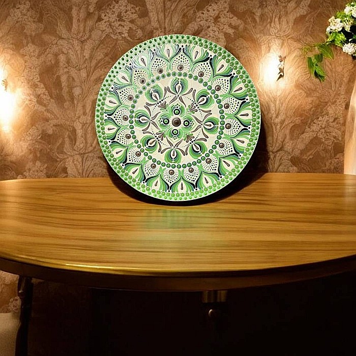 Tablou Mandala- Bucura-te de momentele de calm si reflectie, 30 cm [1]