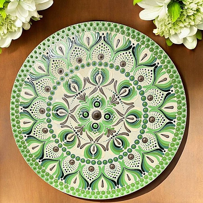 Tablou Mandala- Bucura-te de momentele de calm si reflectie, 30 cm [3]