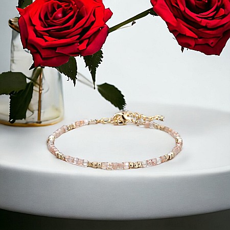 Bratara boho din pietre semipretioase de Piatra Soarelui [3]