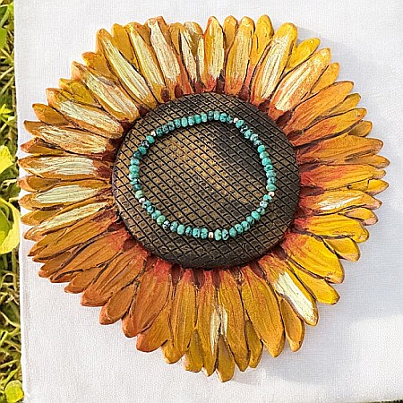 Bratara dama din Jad Turcoaz Livia cu accesorii din argint 925 [2]