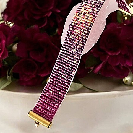 Bratara dama eleganta multistrat din margele miyuki, impletita manual-Molly [10]