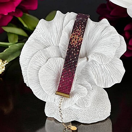 Bratara dama eleganta multistrat din margele miyuki, impletita manual-Molly [7]