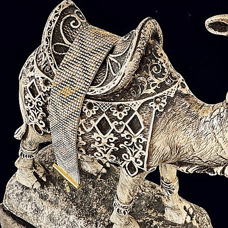 Bratara dama multistrat Helia, impletita manual din margele de nisip Miyuki [6]