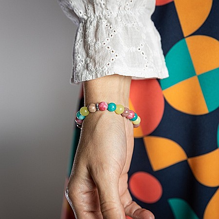 Bratara dama pietre semipretioase Leila, margele de 8 mm [3]