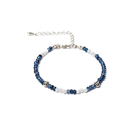 Bratara dama Ravindra din pietre naturale de Safir cu accesorii si sistem de inchidere din argint 925 [18]