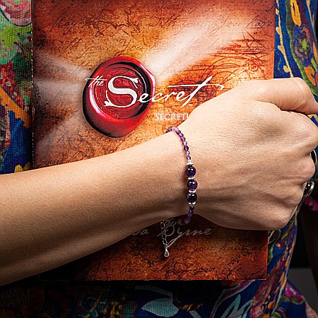 Bratara dama Reena din pietre naturale de Ametist, inchidere si accesorii din argint 925 [11]