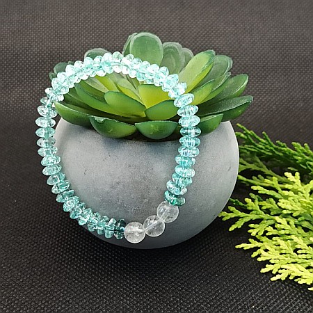 Bratara dama Yohana cu cristale de cuart transparent [3]