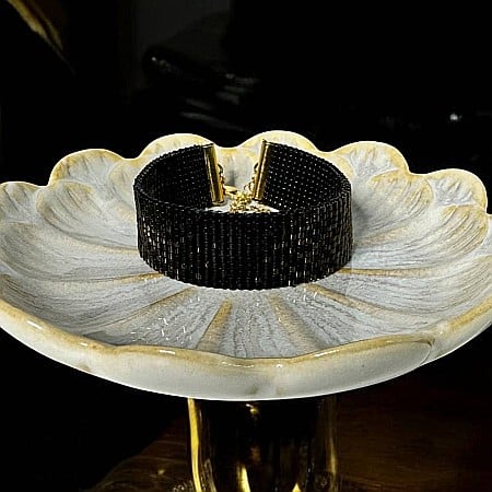 Bratara eleganta dama realizata manual din margele miyuki, Tiara [3]