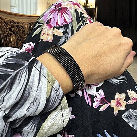 Bratara eleganta dama realizata manual din margele miyuki, Tiara [4]