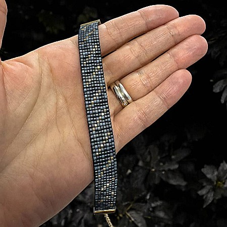 Bratara eleganta handmade pentru femei din margele miyuki, Ansel [3]