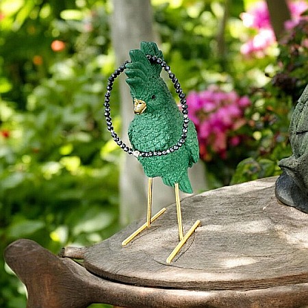 Bratara femei Elaine din Hematit cu Titan cu accesorii din Argint 925 [3]