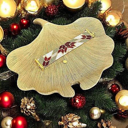 Bratara handmade eleganta, impletita cu Margele Miyuki, Selma [1]