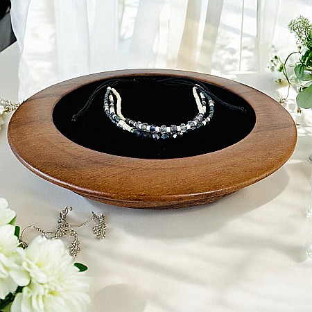 Bratara handmade snur, 3 straturi din Miyuki, Iolit si Hematit [6]