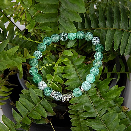 Bratara ”LARISSA” din Pietre Naturale Weathered Agate cu Accesoriu Elefant [3]