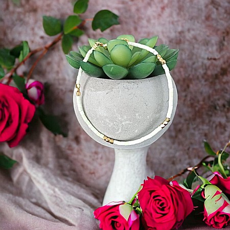 Bratara Tashi din cristale naturale de Jad [5]