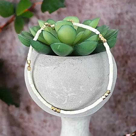 Verde - Bratara Tashi din cristale naturale de Jad