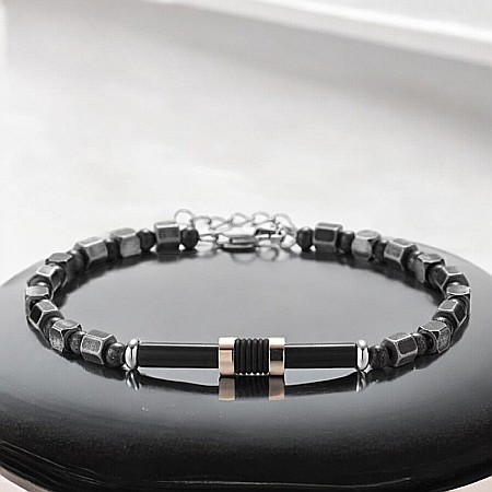 Bratari barbati ajustabile Reamor in stil retro din otel inoxidabil [1]