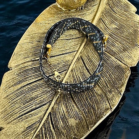 Colier choker elegant handmade din margele miyuki Ansel [3]