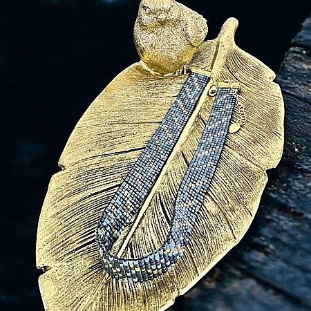 Colier choker elegant handmade din margele miyuki Ansel [1]