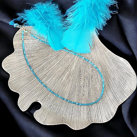 Colier choker Hetal din pietre semipretioase apatit natural [6]