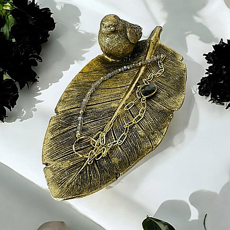 Colier lariat Kira cu piatra naturala labradorit in forma de lacrima placat cu aur [7]