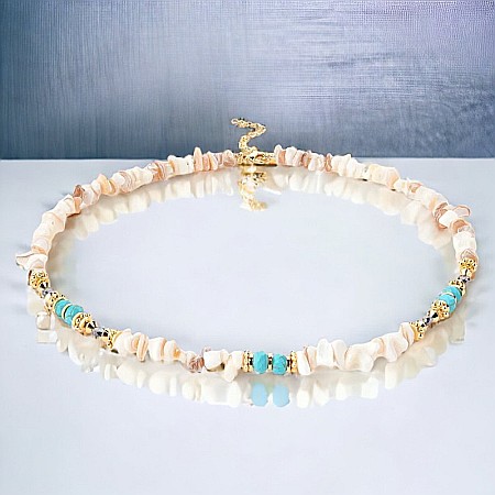 Colier scoici cipsuri Anand, imbratiseaza frumusetea naturii [7]