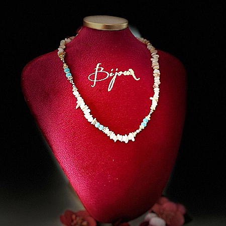 Colier scoici cipsuri Anand, imbratiseaza frumusetea naturii [5]