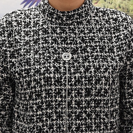 Medalion Difuzor Uleiuri Esentiale, Aromaterapie, COPACUL VIETII, cu Lant Snake din Otel Inoxidabil, 52.5 cm [5]