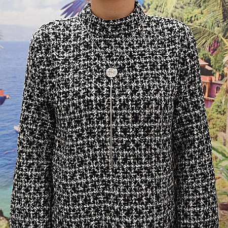 Medalion Difuzor Uleiuri Esentiale, Aromaterapie, Mom, cu Lant Snake din Otel Inoxidabil, 52.5 cm [7]