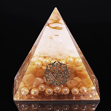 Piramida abundentei si prosperitatii pe toate planurile, Demeter, din Topaz, Perle si Cuart [3]