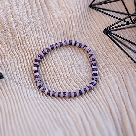 Set 3 bratari handmade Esther din piatra naturala de Jasp Sediment Marin si Cuart Roz [4]