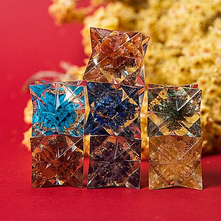 Set orgoni Merkaba 7 Chakre, dimensiune de 25mm [7]