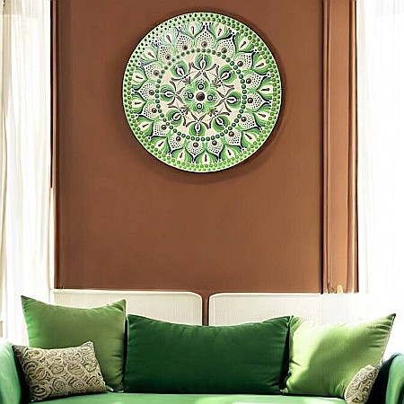 Tablou Mandala- Bucura-te de momentele de calm si reflectie, 30 cm [1]