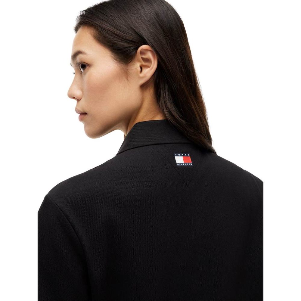 Tricou polo unisex Cadillac Tommy Hilfiger 2026 cu logo - Negru [3]