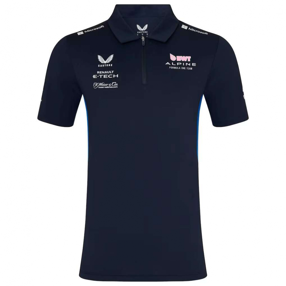 Tricou polo Alpine F1 Team 2025 - Bleumarin [2]