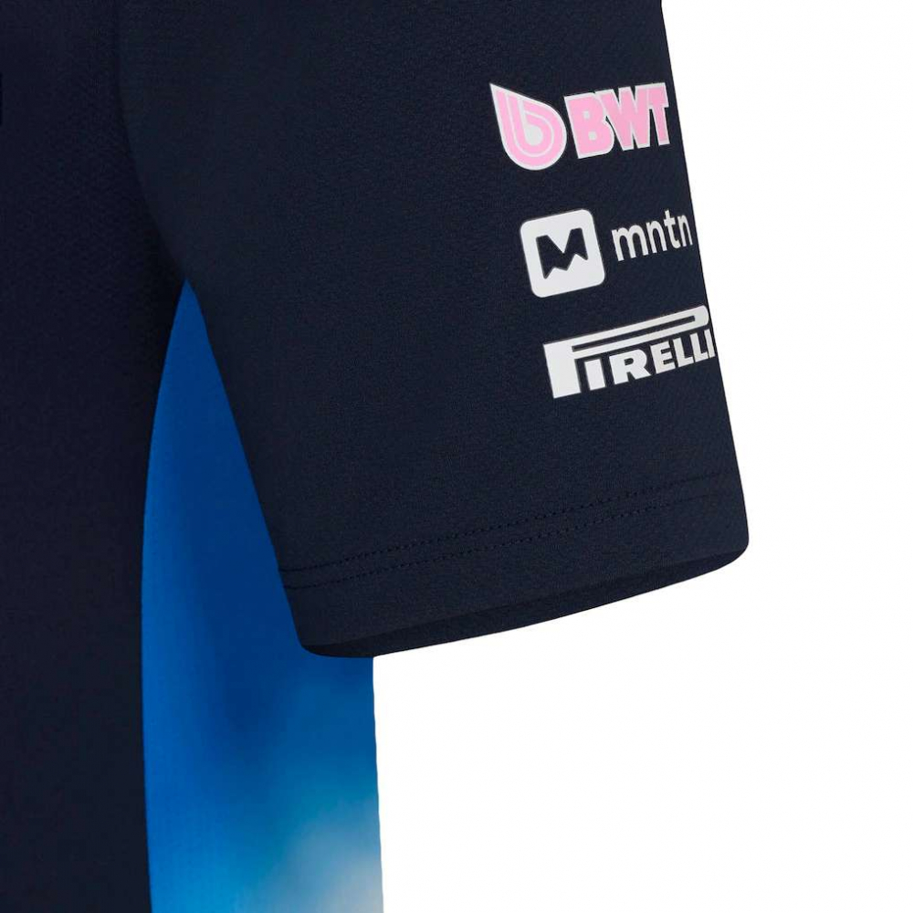 Tricou polo Alpine F1 Team 2025 - Bleumarin [4]