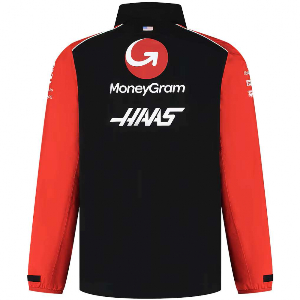 Pelerină de ploaie ușoară Haas F1 Moneygram 2025 Team [3]