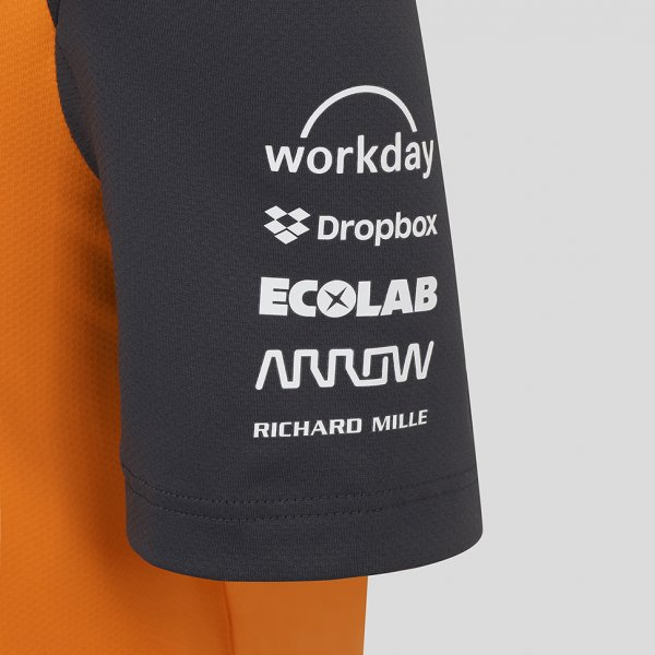 Tricou Oficial McLaren F1 Team 2025 Set Up Autumn Glory pentru Copii [4]