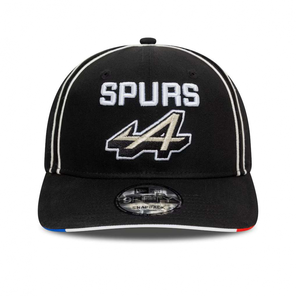 Șapcă Alpine F1 Team X San Antonio Spurs 2024 New Era 9FIFTY Pre Curve Ediție Specială Austin GP [2]