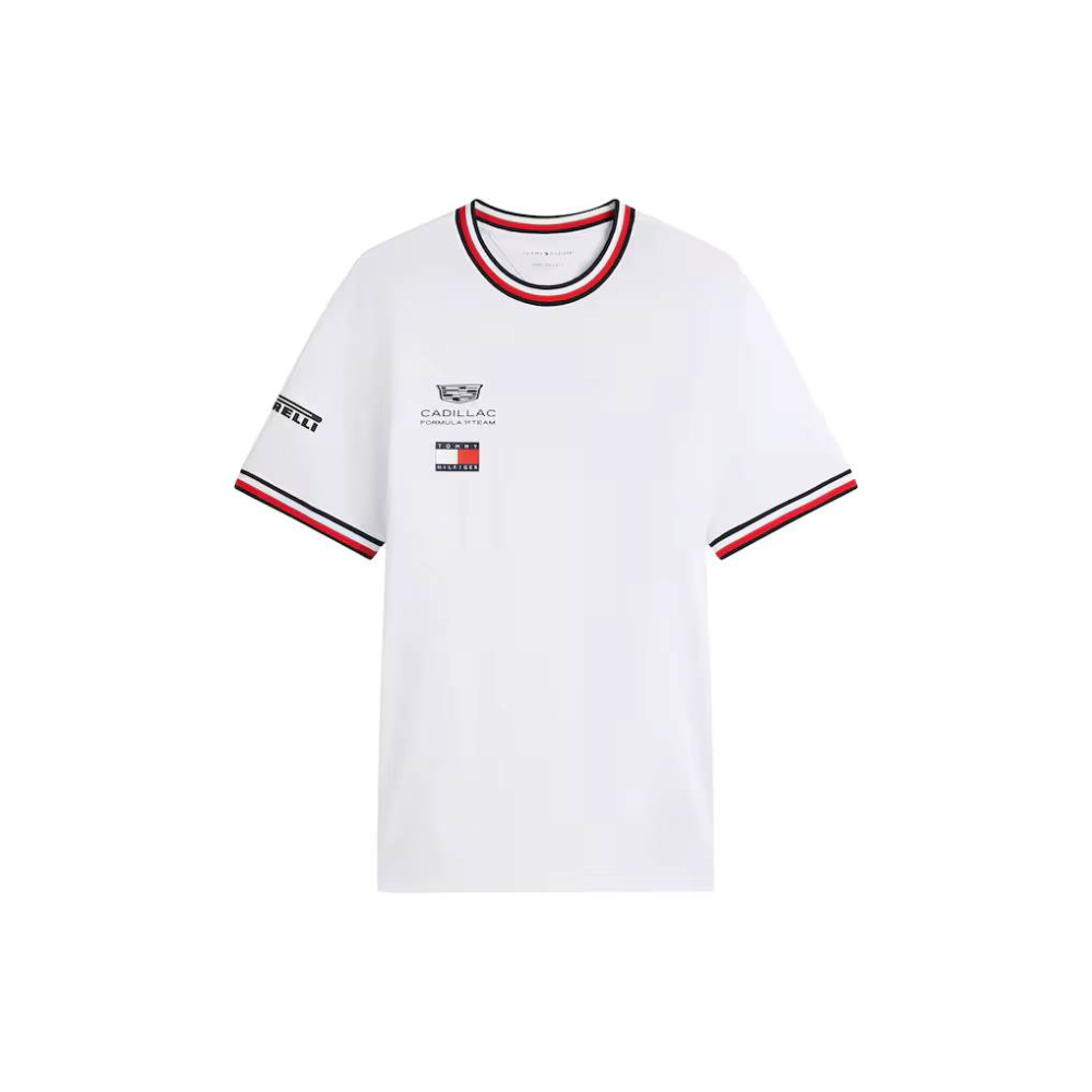 Tricou Cadillac Tommy Hilfiger Team 2026 - Alb [4]