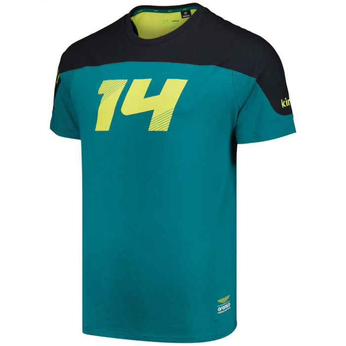 Tricou oficial Aston Martin Cognizant F1 Kimoa Fernando Alonso [2]