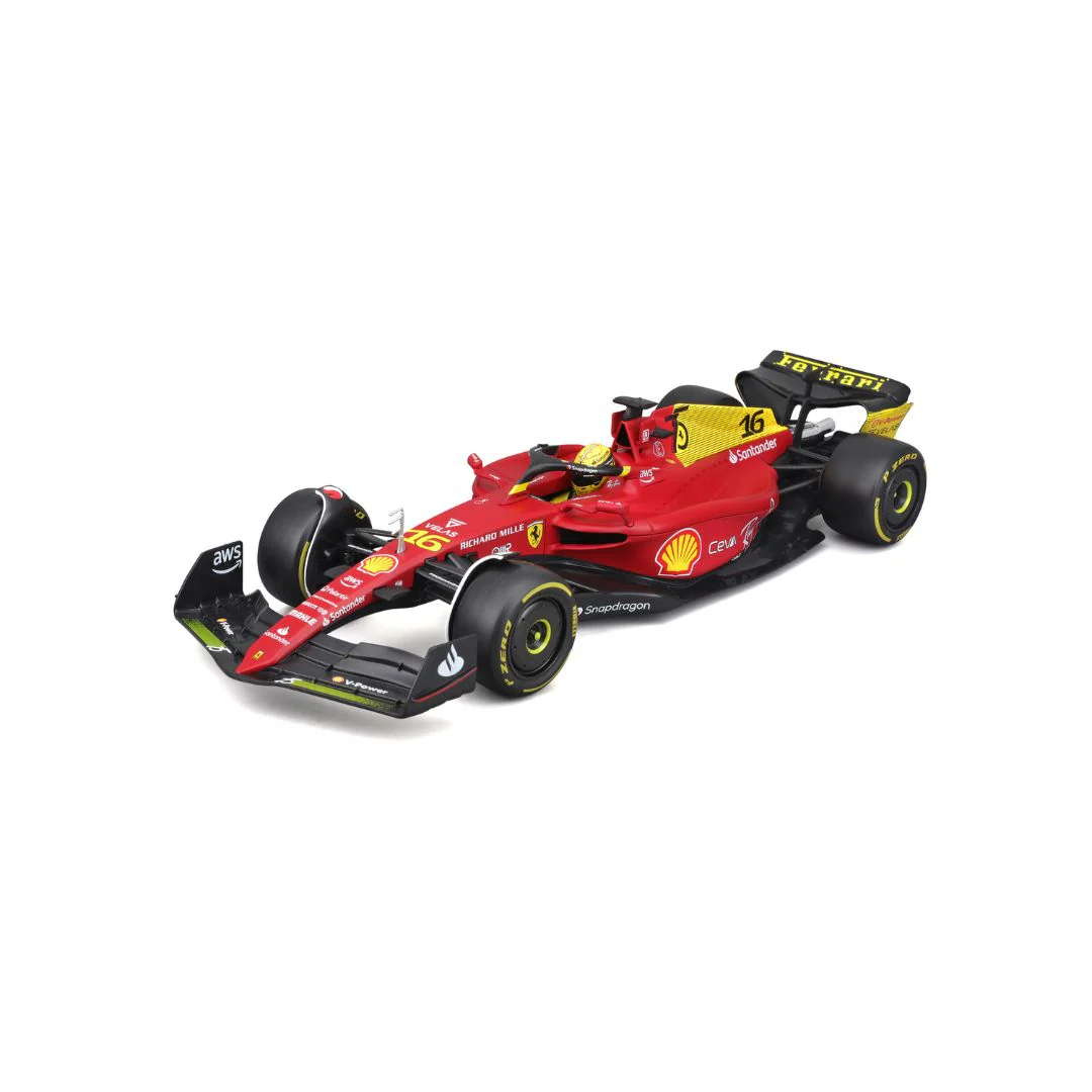 Ferrari F1-75 (2022), cu casca Leclerc - 1:18 [1]