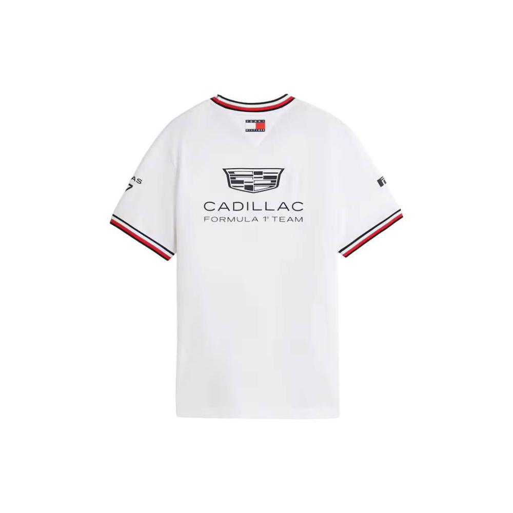 Tricou Cadillac Tommy Hilfiger 2026 Valtteri Bottas 77 Team - Alb [2]