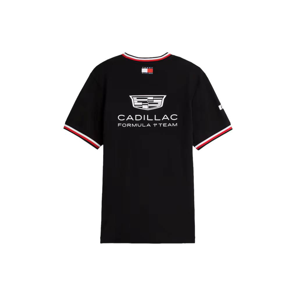 Tricou Cadillac Tommy Hilfiger Team 2026 - Negru [2]